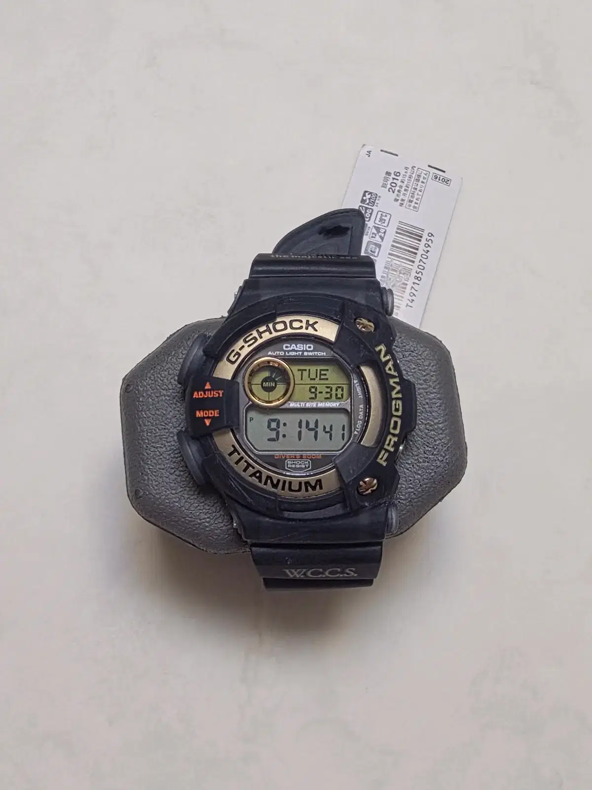 02-01 CASIO DW-9902WC-2JR G-SHOCK フロッグマン WCCS サンゴ礁 DW